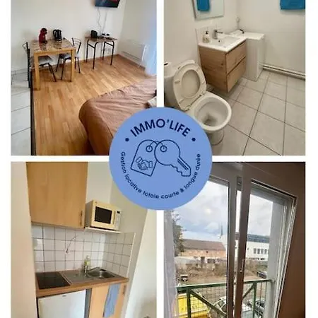 Magnifique Studio Tout Equipe + Parking / 21 Mulhouse