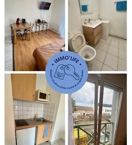 Magnifique Studio Tout Equipe + Parking / 21 Mülhausen
